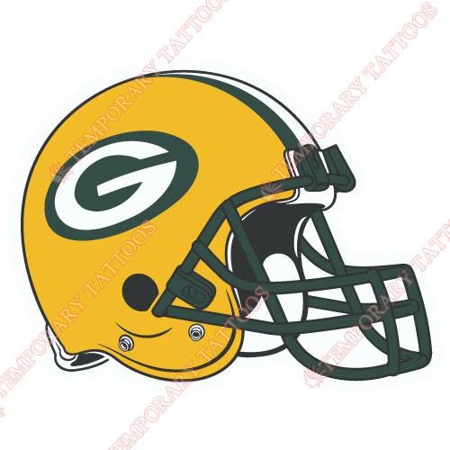 Green Bay Packers Customize Temporary Tattoos Stickers NO.528
